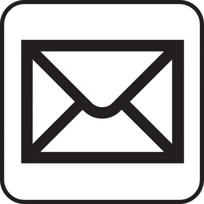 envelope representing contact us