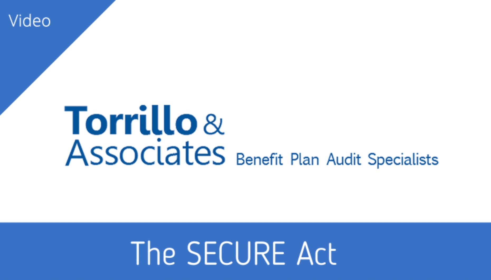 The SECURE Act
