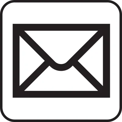 envelope representing contact us