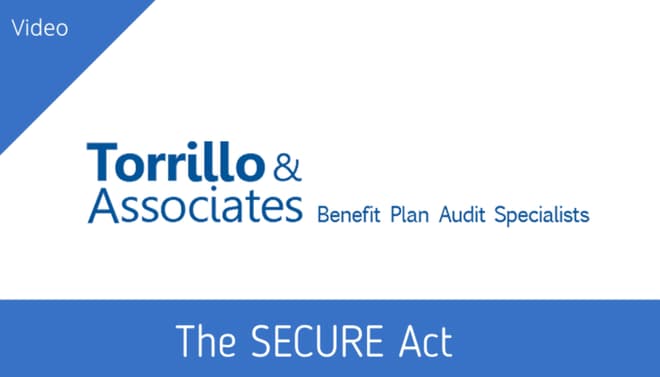 The SECURE Act